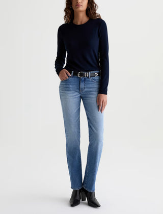 AG Sandra Low Rise Straight Jeans