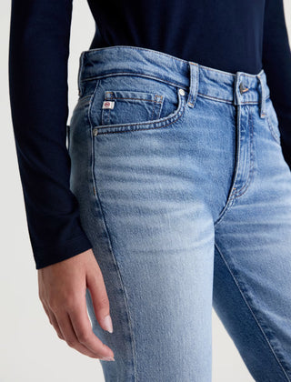 AG Sandra Low Rise Straight Jeans