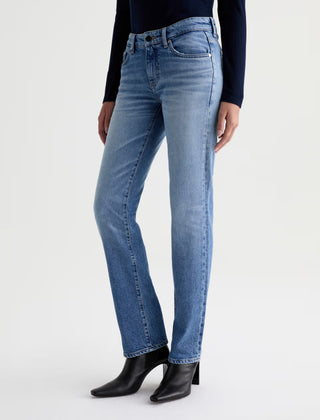 AG Sandra Low Rise Straight Jeans