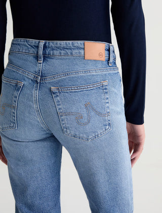 AG Sandra Low Rise Straight Jeans