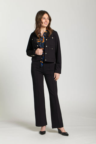 APNY Ponte Collarless Jacket