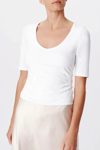 ATM Elbow Sleeve Tee - Premium clothing at Lonnys NY - Just $150! Shop Womens clothing now 