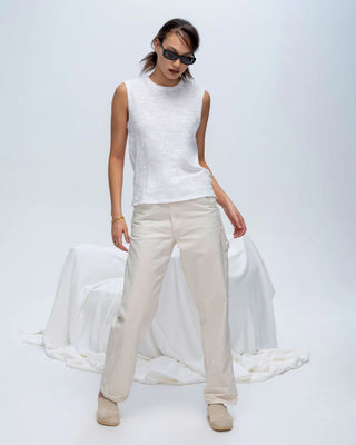 ATM Slub Jersey Sleeveless School Boy Tank Top