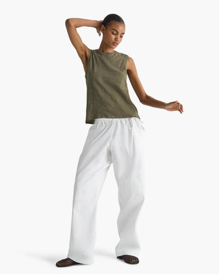 ATM Slub Jersey Sleeveless School Boy Tank Top