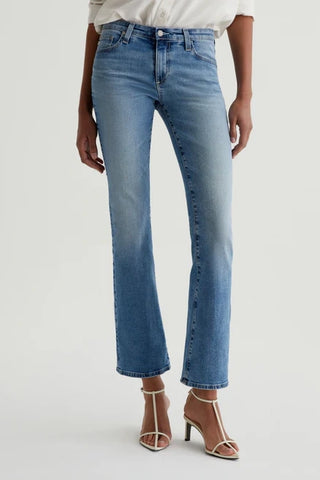 AG Denim Angel Low Rise Bootcut Jeans - Premium clothing at Lonnys NY - Just $245! Shop Womens clothing now 