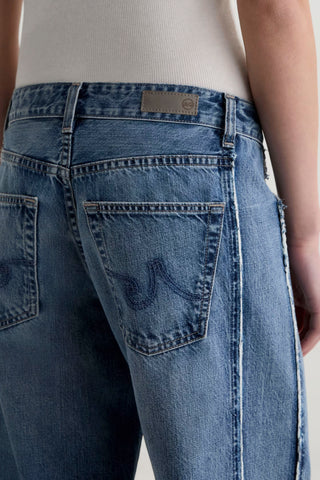 AG Adria Wide Leg Low Rise Jeans