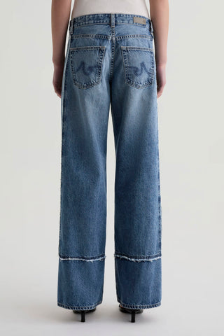 AG Adria Wide Leg Low Rise Jeans