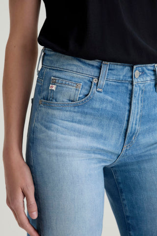 AG Jeans Saide Mid Rise Wide Leg - 18 Years Bisou