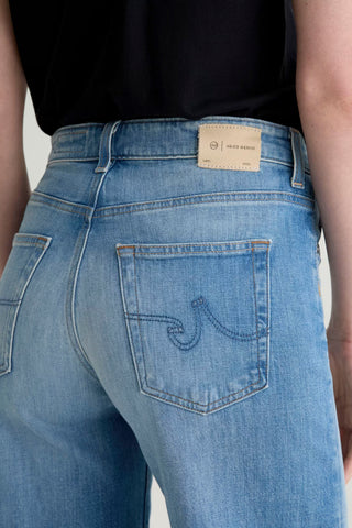 AG Jeans Saide Mid Rise Wide Leg - 18 Years Bisou