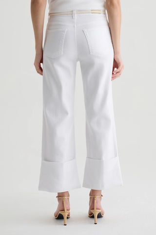 AG Saige Wide Leg Crop Cuffed Jeans - Premium clothing at Lonnys NY - Just $245! Shop Womens clothing now 