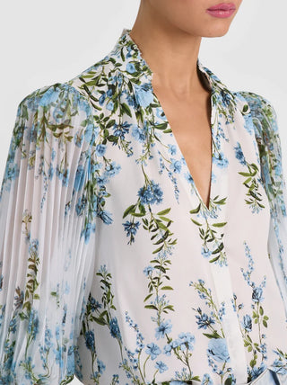 Alice + Olivia Ilan Romantic Blouse