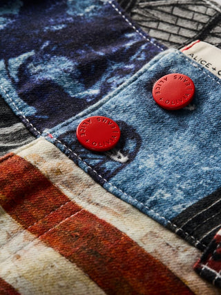 Alice + Olivia Kai Printed Jeans