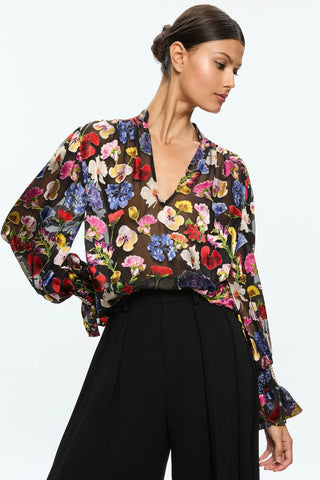 Alice + Olivia Onica Blouse - Premium clothing at Lonnys NY - Just $395! Shop Womens clothing now 