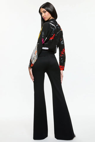 Alice + Olivia Willa Placket Top - Premium clothing at Lonnys NY - Just $395! Shop Womens clothing now 