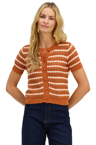 Allison Short Sleeve Adelle Cardigan