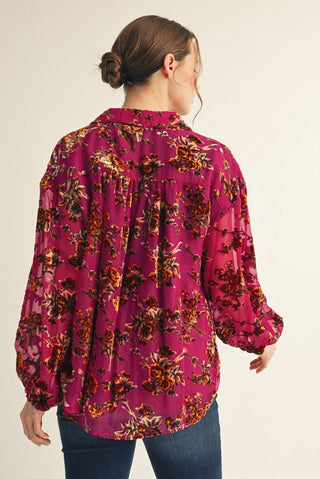 American Poet Velvet Jacquard Shirt