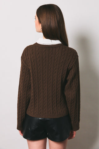 American Poet Boxy Sweater Cardigan