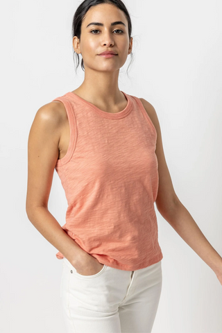 Lilla P Back Seam Tank - Premium Shirts & Tops at Lonnys NY - Just $77! Shop Womens clothing now 