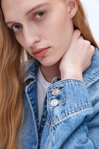 Bayeas Denim Jacket - Premium clothing at Lonnys NY - Just $99! Shop Womens clothing now 