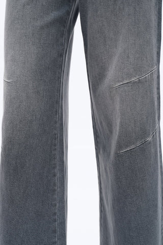 Bayeas Mid Rise Wide Leg Jeans - Premium clothing at Lonnys NY - Just $130! Shop Womens clothing now 