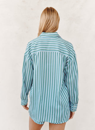 Bella Dahl Oversized Button Down Shirt