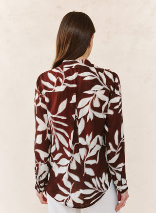 Bella Dahl Classic Printed Button Down Shirt