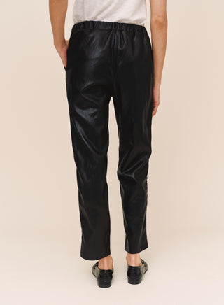 Bella Dahl Faux leather Pull on Trousers