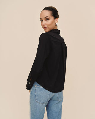 Bella Dahl Long Sleeve Zip Front Shirt