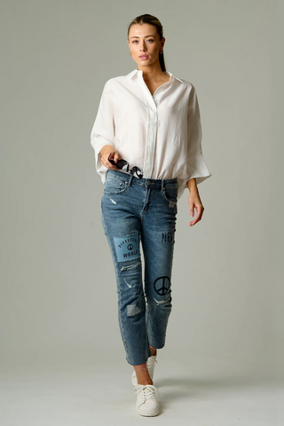 Bianco Jeans HOPE JEAN - Premium Jeans at Lonnys NY - Just $112! Shop Womens clothing now 
