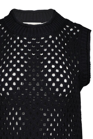 Bishop & Young Open Weave Shell Tank Top