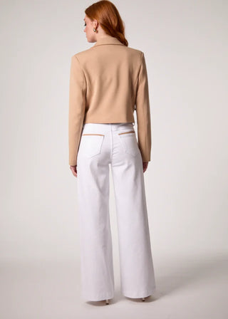 Blue Revival Chloe Cropped Hooded Jacket