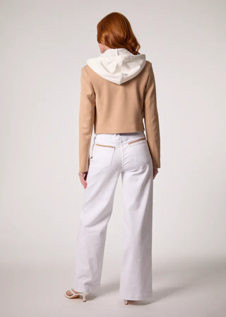 Blue Revival Chloe Cropped Hooded Jacket