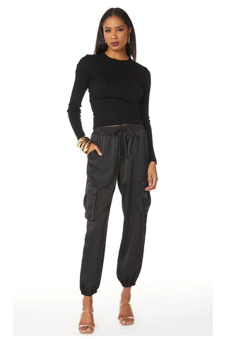 Bobi Balloon Cargo Jogger - Premium clothing at Lonnys NY - Just $130! Shop Womens clothing now 