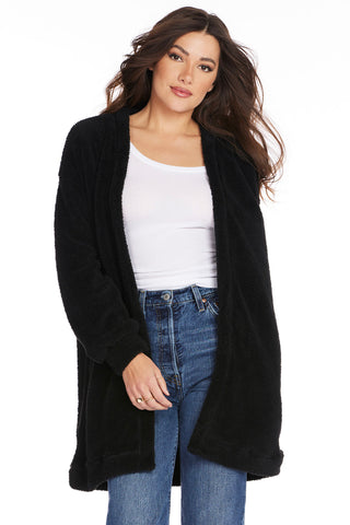 Bobi Long Fuzzy Cardigan - Premium clothing at Lonnys NY - Just $75! Shop Womens clothing now 