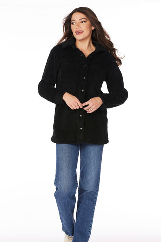 Bobi Shacket with Pockets - Premium clothing at Lonnys NY - Just $85! Shop Womens clothing now 