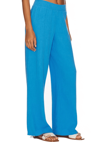 Bobi Smocked Waist Wide Leg Pant - Premium pants from BOBI - Just $95! Shop now 