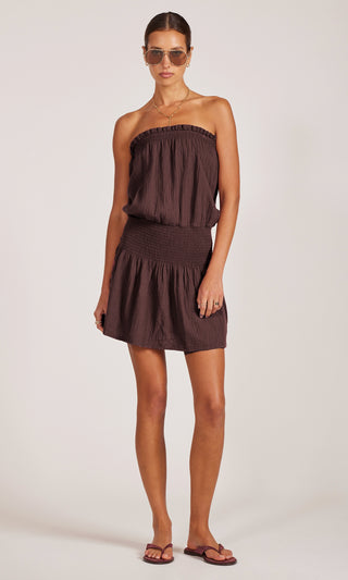 Bobi Smocked Tube Dress