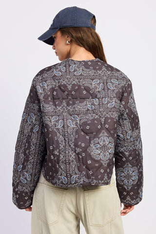 Born in March Quilted Jacket