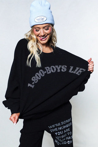 Boys Lie 1800 Kara Crew - Premium clothing at Lonnys NY - Just $115! Shop Womens clothing now 