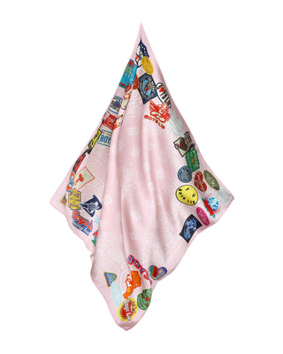 Boys Lie Patched Up Satin Bandana