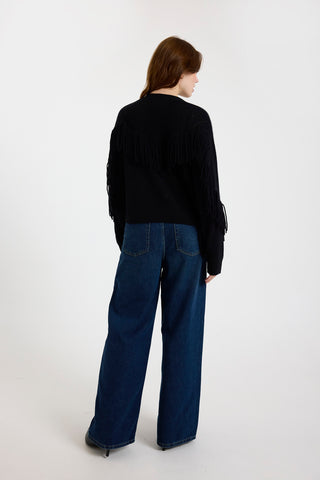 Brodie Ashley Fringe Cardigan