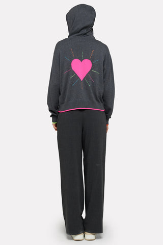 Wispr Valentina Heart Hoodie - Premium clothing at Lonnys NY - Just $219! Shop Womens clothing now 