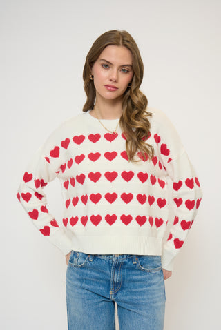 CPW Heart Crewneck Sweater