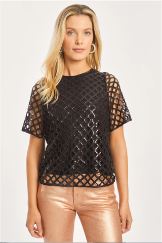 Caballero Carmen Openwork Top - Premium clothing at Lonnys NY - Just $205! Shop Womens clothing now 