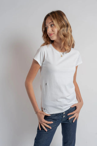 Catherine Gee Embroidered Star Tee - Premium clothing at Lonnys NY - Just $92! Shop Womens clothing now 