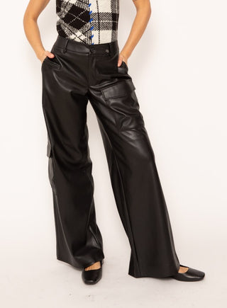 CPW Arden Vegan Leather Cargo Pants - Premium clothing at Lonnys NY - Just $174! Shop Womens clothing now 