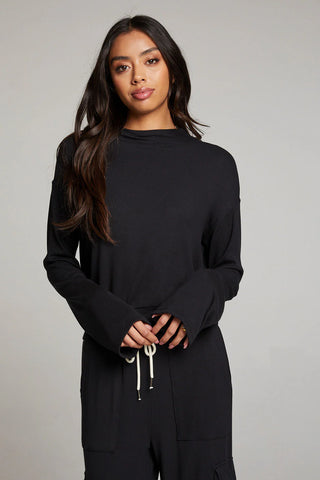 Chaser Seattle Long Sleeve Shirt - Premium clothing at Lonnys NY - Just $62! Shop Womens clothing now 