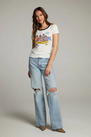 Chaser Beatles Yellow Submarine Band Tee - Premium clothing at Lonnys NY - Just $66! Shop Womens clothing now 