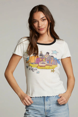 Chaser Beatles Yellow Submarine Band Tee - Premium clothing at Lonnys NY - Just $66! Shop Womens clothing now 