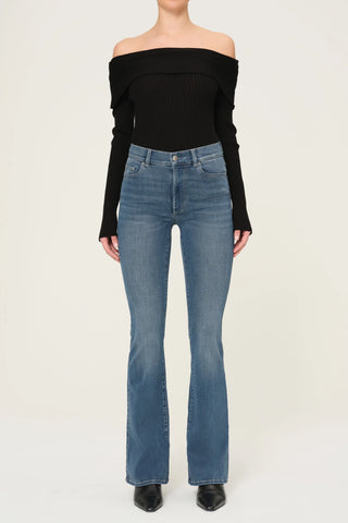 DL1961 Bridget High Rise Boot Jeans - Premium clothing at Lonnys NY - Just $230! Shop Womens clothing now 